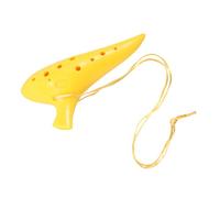 GLSTOY 12holes Plastic Ocarina Instrument for Boys and Girls and Beginners Easy to Clean Alto Ocarina for Music Learning and Fun
