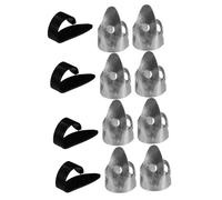 GLSTOY 12pcs Guitar Finger Picks Thumb Picks for Electric Guitar Stringed Instrument Accessories Variety Pack for Fingerstyle Playing