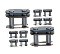 GLSTOY 12pcs Heavy Duty Motorcycle Chain Joint Links Transmission Chain Connectors for Mini Bike Atv Off-road Vehicles Easy Install Replacement