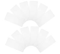 GLSTOY 12pcs PVC Banknote Sleeves for Storing and Collectors, Easy to Display with Ample Storage, Protective Currency Holders for Cash and Banknotes, 17.3x7.5cm Size