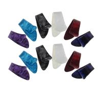 GLSTOY 12pcs Style Celluloid Guitar Picks Flat Thumb Picks for Ukulele Banjo Harp String Instruments