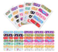 GLSTOY 150pcs Cartoon Wound Bandages Flexible and Breathable Adhesive Plasters for Wounds Suitable for Parts of The Body Hemostasis Feature