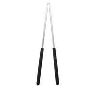 GLSTOY 1pair Weighted Aluminum Alloy Drumsticks for Drumming Practice Suitable for Acoustic and Jazz Percussion Instruments Comfortable Grip for Beginners and