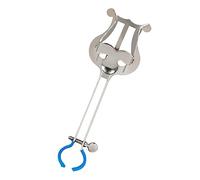 GLSTOY 1pc Portable Music Note Clip for Trumpet Silver Music Sheet Holder Strong Clamping Force Lightweight Design for Easy Carrying for Musicians and Marching Bands