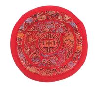 GLSTOY 1pc Tibetan Singing Bowl Mat Handmade Cloth Cushion for Sound Bowl Meditation Beautiful Patterns Essential Accessory for Yoga Healing and Buddhism