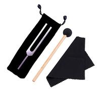 GLSTOY 1Set Aluminum Alloy Tuning Fork with Hammer Tuning Fork and Experimental Hammer for Musical Instruments and Physics Experiments for Guitar Enthusiasts