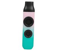 GLSTOY 1set Professional Gradient Kazoo for All Ages Lightweight Musical Instrument for for Guitar and Ukulele Accompaniment Includes Diaphragms and Accessories
