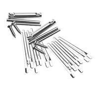 GLSTOY 2 Sets Mini Thumb Piano 8-keys Kalimba for Adults and Beginners with Metal Material, Smooth and Safe Use, Good Resonance, for Recording and Outdoor Music Playing