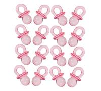 GLSTOY 200pcs Acrylic Mini Pacifiers for Shower Games Shower Favors Gender Reveal Party Decorations Safe Comfortable Soothers