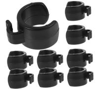 GLSTOY 20pcs Plastic Cable Clip Cable Holder Clips Wire Diameter 20mm Easy to Install Easy to Dismantle Black for Live Streaming Setup