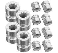 GLSTOY 20pcs Silver Guitar Bridge Pins String Beads Metal Bridge Pins for Acoustic Folk Guitar Accessories Replacement Parts