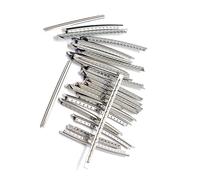 GLSTOY 24pcs Diy Guitar Building Kit Metal Fret Wire for Electric Bass Guitar