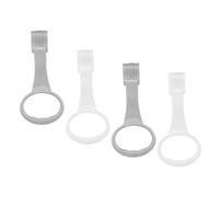 GLSTOY 2pairs Nursery Cot Ring Standing Safety Stand Ring Boy Girl Walking Assist Tools Pull up