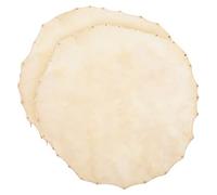 GLSTOY 2pcs 30cm Leather Drum Heads Drum Leathers Percussion Hand Replacement Instrument Parts for African Djembe and Buffalo Frame