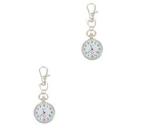 GLSTOY 2pcs Big Numbers Nurse Watch Face Digital Pocket Watch for Girls Boys No Battery Required