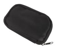 GLSTOY 2pcs Diabetes Organizer Cover Black Cloth Stylish Handy Design Protects Blood Monitoring System Easy Portability for Car Compartment and Handbag