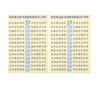 GLSTOY 2Pcs Guitar Scale Stickers with Notes for Beginner Fretboard Learning, Practical Guitar Fretboard Decals for Music Practice and Self-Teaching