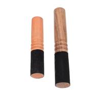 GLSTOY 2pcs Handmade Sound Rod for Yoga Meditation Heart Chakra Singing Bowl Mallet Portable Bowl Stick