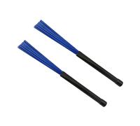 GLSTOY 2pcs Nylon Drum Brush Set Lightweight Percussion Accessories for Drummers Durable and Versatile Brushes for Jazz Drums and More for Musicians of All Levels