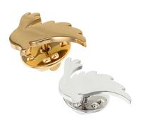GLSTOY 2Pcs Peace Dove Brooch Pin Set, Metal Lapel Pins for Women, Gold and Silver Alloy Bird Badge, Charity Event Accessories, Symbol of Justice and Peace, Elegant Animal Jewelry