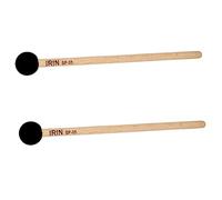 GLSTOY 2pcs Plush Drum Mallets for Percussion Instruments Headed Sticks for Beginners and Professionals for Bass Drums Singing Bowls
