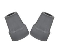 GLSTOY 2pcs Rubber Crutch Tips for Walking Sticks and Crutches, Shock Absorbing and Floor Protection Replacement Covers, Sturdy Non-Slip Cane Foot Tips for The Disabled