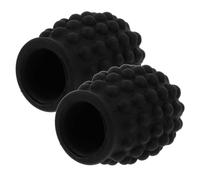 GLSTOY 2pcs Silicone Drumstick Mute Tips Drumstick Protector Covers for Noise Reduction and Quiet Practice Dampening Particles for Drum Silencing