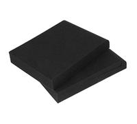 GLSTOY 2pcs Small Speaker Isolation Pads 8-inch High Density Foam Cushions Sound Dampening Mat for Home Studio and Audio Equipment