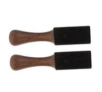 GLSTOY 2pcs Small Tibetan Singing Bowl Striker Sticks Wooden Meditation Sound Mallets 13cm for Buddha Sound Bowls Yoga Healing Accessories