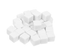 GLSTOY 30pcs Unfinished Blank Dice for DIY Crafts Lightweight Dice Making Supplies for Educational Games Creative Board Game Accessories for Classrooms and Family Fun