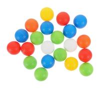 GLSTOY 36pcs Hollow-out Plastic Golfing Balls for Indoor Swing Practice Lightweight Non-porous Training Safe for Beginners Random Colors Random Color