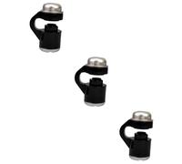 GLSTOY 3pcs 30x LED Clip Magnifier Microscope for Phone Magnify Lens Light for Smartphone Macro Photography for Boys and Girls Microscope Exploration