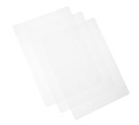 GLSTOY 3pcs Anti-Slip Sketch Mat Writing Board Soft Plastic Pad for Student Drawing and Exam Use at Home, Office, and School