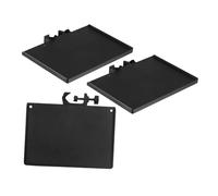 GLSTOY 3pcs Microphone Stand Tray Sound Card Holder for Live Streaming and Photography Removable Clip Design Compatible Various Supports