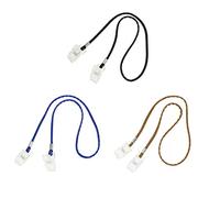 GLSTOY 3pcs Multipurpose Napkin Clips Bib Clips Pu Iron Plastic Hold Masks Anti-Lost Design for Birthday Party Clothes and Napkin