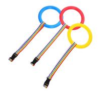 GLSTOY 3pcs Safety Walking Rope for Boys and Girls Lost Traction Rope Handle for Preschool Kindergarten Outdoor Activities