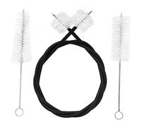 GLSTOY 3pcs Trumpet Cleaning Kit Essential Maintenance Set Rope Brush Valve Brush and Mouthpiece for Easy Instrument Care and Maintenance