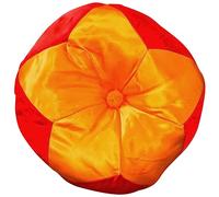 GLSTOY 4-inch Wooden Fish Cushion Pad Tibetan Singing Bowl Mat Embroidered Decorative Silk Bottom Buddhist Sound Bowl Holder Prayer Cushion