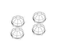 GLSTOY 4 pcs Fire Sprinkler Protector Cover Transducer Guard with Easy Installation Sturdy Fire Detector Shield Non Interfering Design for Household Safety