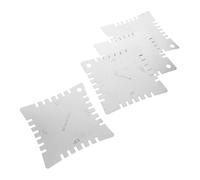 GLSTOY 4 Pcs Luthier Tools Guitar Fingerboard Radius Gauge String Height Measuring Tool Electric Bass Guitar Setup Rulers Repair Kit