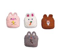 GLSTOY 4pcs Adorable Cosmetic Bags Cute Storage Holders for Menstrual Pads and Essentials Handheld Organiser for Travel and Everyday Use