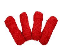 GLSTOY 4pcs Chenille Thread DIY Handmade Wool Silky Touch Versatile Stylish Yarn for Hats Scarfs Knitting on The Train