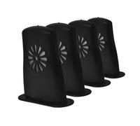 GLSTOY 4pcs Guitar Humidifiers for Acoustic Guitar Ukulele Violin and Mandolin Prevent Cracking Maintain Humidity Essential Sound Hole Accessory and Design