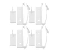 GLSTOY 4pcs Invisible Boy Girl Safety Locks for Drawer Cupboard Kitchen Home Safety Latches for Boys and Girls Self-Adhesive No Drilling
