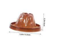 GLSTOY 4pcs Realistic Volcanic Eruption Model Bases for Science Experiments Educational DIY Volcano Kits Reusable Geological Learning Tools for Classroom Interactive Demonstrations