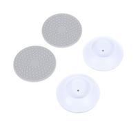 GLSTOY 4pcs Wall Bumpers Wall Cups for Pet Gates and Boy Girl Safety Non-Screw Design for Doorways and Stairways Easy Installation