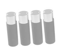 GLSTOY 4Pcs Window Blind Cord Pull Ends Frosted Weighted Pendants Easy Install Replacement Accessories for Vertical and Roller Shades Curtains Gray