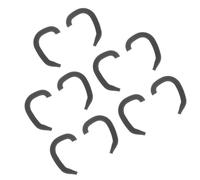 GLSTOY 5 Pairs Ear Correctors Silicone Auricle Correction Patch Lightweight Low Allergy Ear Protectors for Newborns and Infants Easy to Store Flexible Silicone Material