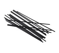 GLSTOY 50pcs Black Fibre Aroma Diffuser Sticks for Reed Diffusers, Thick 3mm Diameter and 26.5cm Long, Designed to Purify The Air and Provide A Relaxing Feeling, for Home Or Office Use