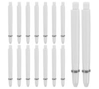 GLSTOY 50Pcs Nylon Shafts for Long Flights Soft Tip Dart Rods with 2Ba Thread and Flight Case Included for Training and Recreational Play